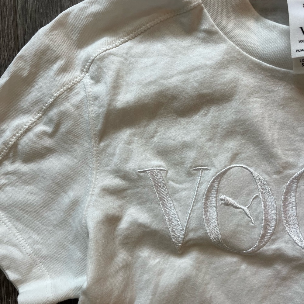 Vogue Kids White Short Sleeve Tee